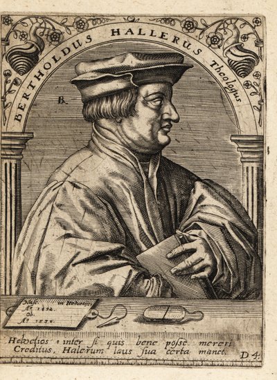 Berchtold Haller tekijältä Theodore de Bry