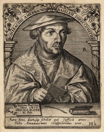 Boniface Amerbach tekijältä Theodore de Bry