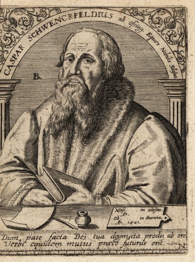 Caspar Schwenckfeld tekijältä Theodore de Bry
