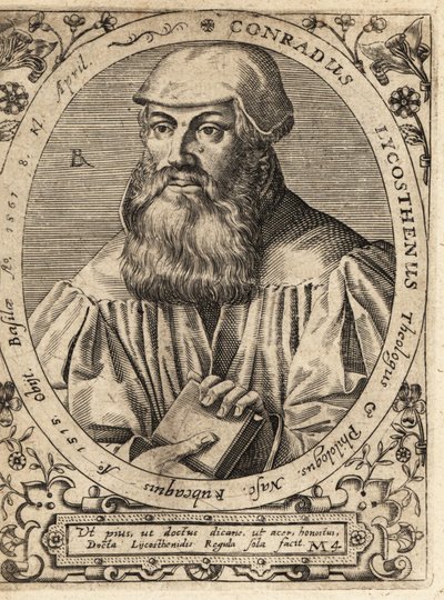 Conrad Lycosthenes tekijältä Theodore de Bry