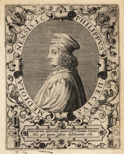 Filippo Deciofinnish tekijältä Theodore de Bry