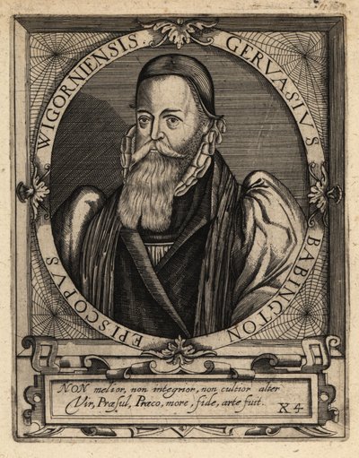 Gervase Babington tekijältä Theodore de Bry