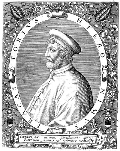 Girolamo Frascatoro, italialainen lääkäri, runoilija ja tähtitieteilijä, 1500-luvun loppu tekijältä Theodore de Bry