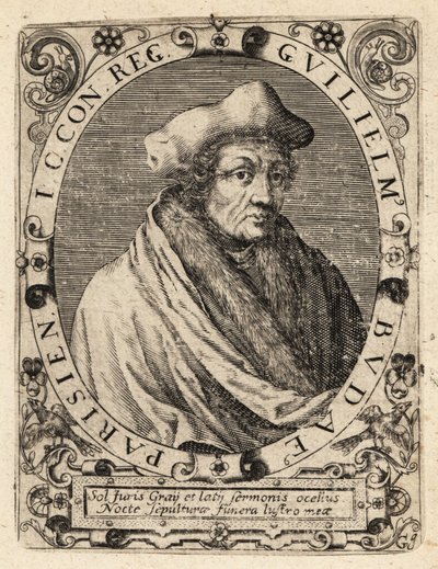 Guillaume Bude tekijältä Theodore de Bry