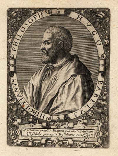 Hugues Babet, filòsof francès.finès tekijältä Theodore de Bry