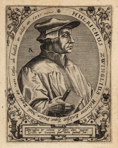 Huldrych Zwingli tekijältä Theodore de Bry