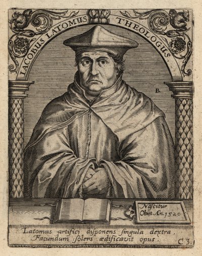 Jacques Masson, c1475-1544, flaamilainen teologi. tekijältä Theodore de Bry