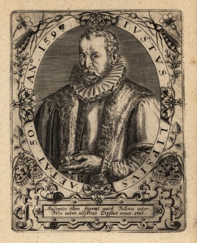 Joest Lips, flaamilainen filologi. tekijältä Theodore de Bry
