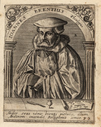 John Brenz tekijältä Theodore de Bry