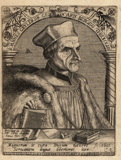 Johann Geiler Kaisersbergistä tekijältä Theodore de Bry