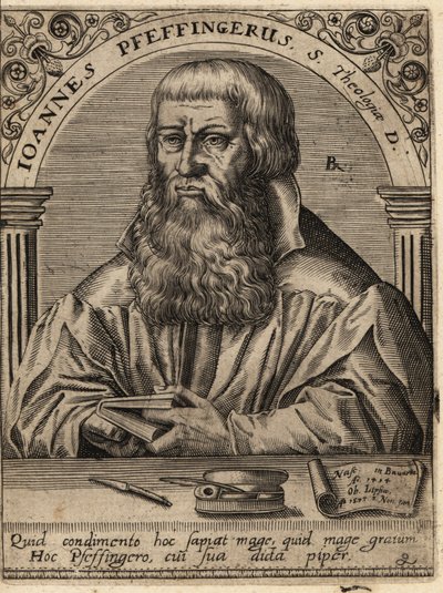Johann Pfeffinger tekijältä Theodore de Bry