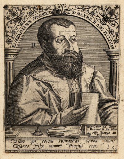 Johann Sebastian Pfauser tekijältä Theodore de Bry