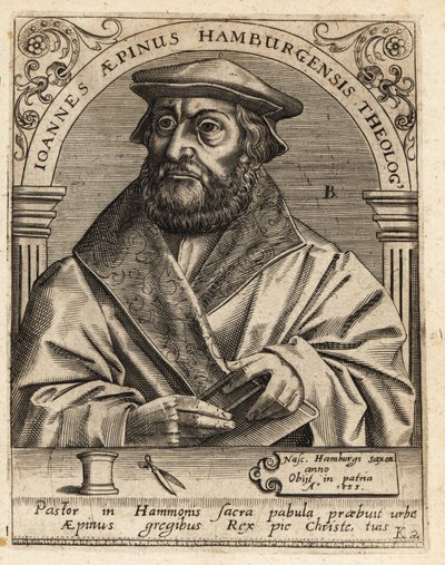 Johannes Aepinus tekijältä Theodore de Bry