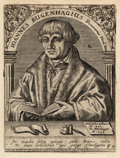 Johannes Bugenhagen tekijältä Theodore de Bry