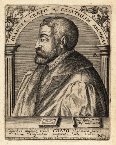 Johannes Crato Krafftheimista tekijältä Theodore de Bry