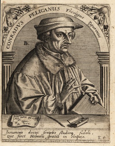 Konrad Pellikan tekijältä Theodore de Bry
