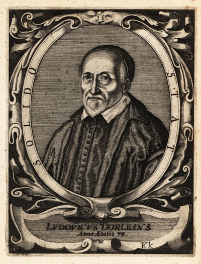 Louis Dorleans, ranskalainen runoilija ja pamfletisti tekijältä Theodore de Bry