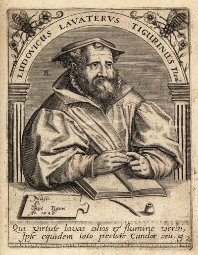 Ludwig Lavater tekijältä Theodore de Bry