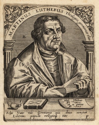 Martti Luther tekijältä Theodore de Bry