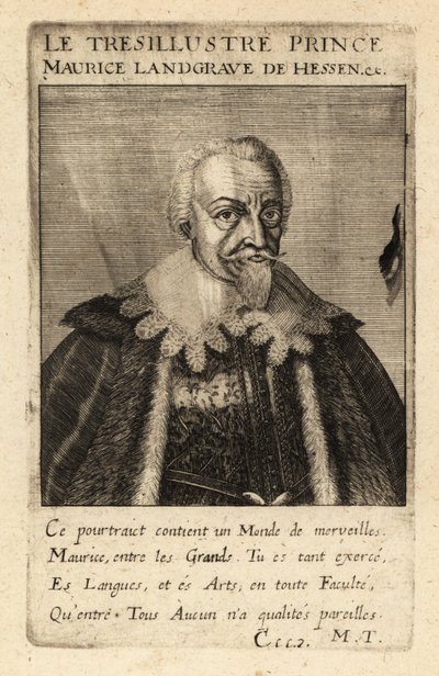 Maurice Hessen-Kasselista tekijältä Theodore de Bry
