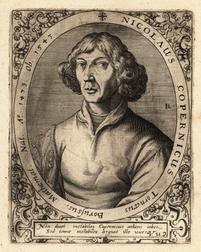 Nikolaus Kopernikus, renessanssin ajan polymaatti. tekijältä Theodore de Bry