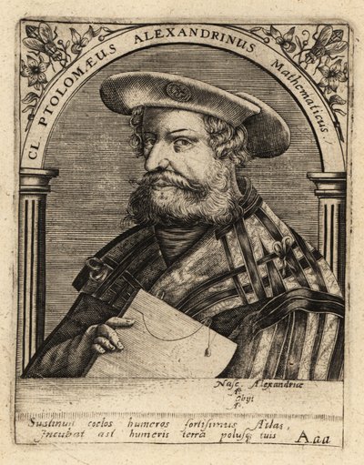 Nicolaus Germanus, saksalainen kartografi. tekijältä Theodore de Bry