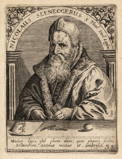 Nikolaus Selnecker tekijältä Theodore de Bry