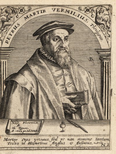 Pietari marttyyri Vermigli tekijältä Theodore de Bry