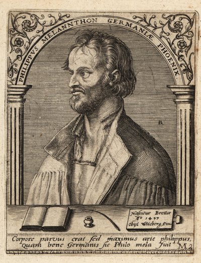 Philip Melanchthon tekijältä Theodore de Bry