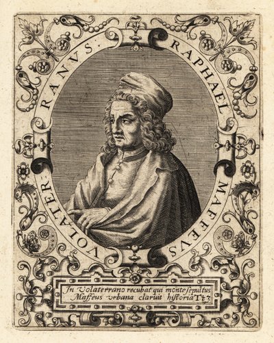 Raffaello Maffei, italialainen historioitsija tekijältä Theodore de Bry