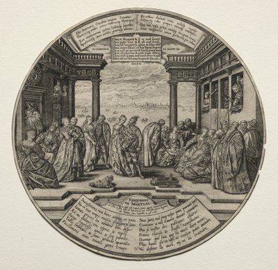 Venetsialainen pallo. tekijältä Theodore de Bry