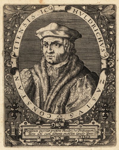 Ulrich Zasius tekijältä Theodore de Bry
