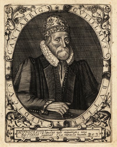 William Butler, englantilainen akateemikko tekijältä Theodore de Bry