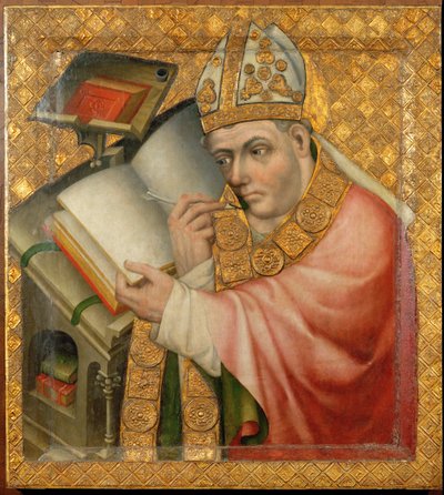 Kirjoittaminen Piispa (tempera puulle) tekijältä Theodoric Master