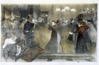 Pallo - piirustus Steinlen tekijältä Théophile Alexandre Steinlen