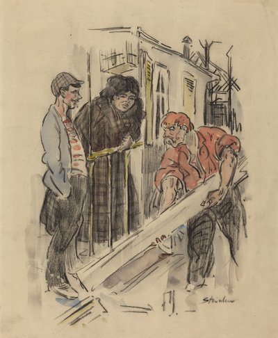 Juoruilijat tekijältä Théophile Alexandre Steinlen