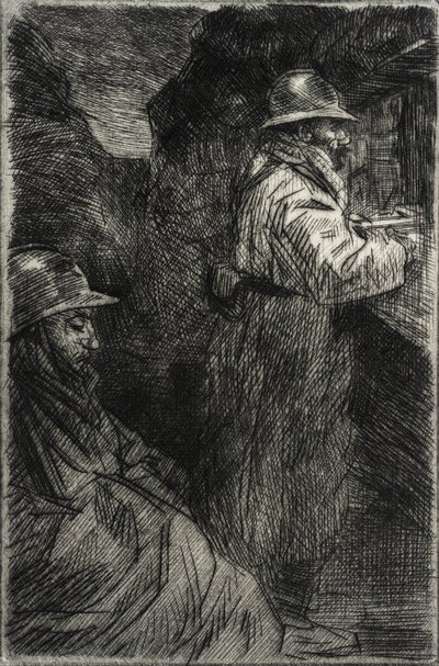 Kasarmilla tekijältä Théophile Alexandre Steinlen