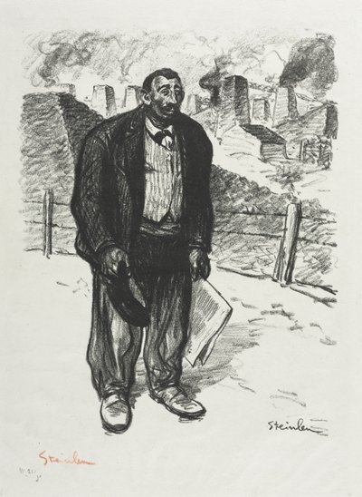 Rehellinen työntekijä tekijältä Théophile Alexandre Steinlen