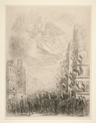 La Marseillaise tekijältä Théophile Alexandre Steinlen