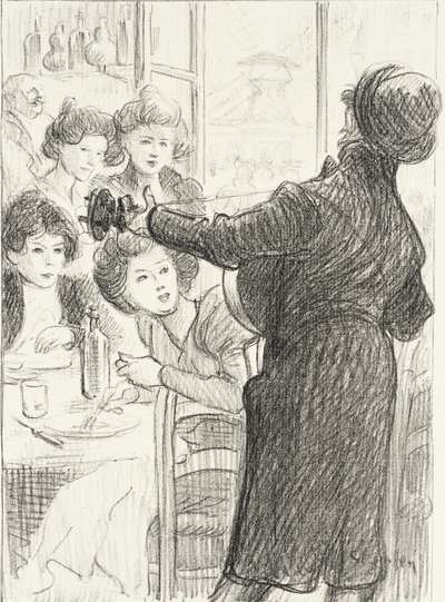 Metsän laulaja tekijältä Théophile Alexandre Steinlen