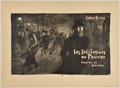 [Les Soliloques du pauvre] tekijältä Théophile Alexandre Steinlen