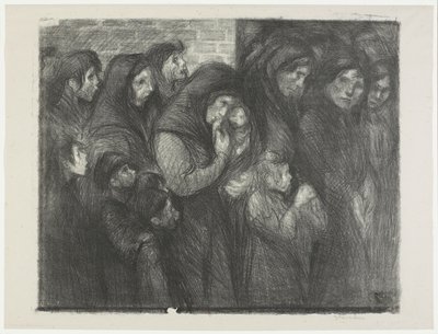 [Courrièresin lesket] tekijältä Théophile Alexandre Steinlen