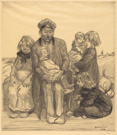 Köyhät tekijältä Théophile Alexandre Steinlen