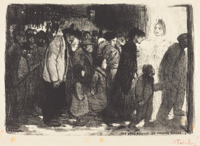 To the True Poor: The Wicked Rich (Todellisille köyhille: Pahat rikkaat) tekijältä Théophile Alexandre Steinlen