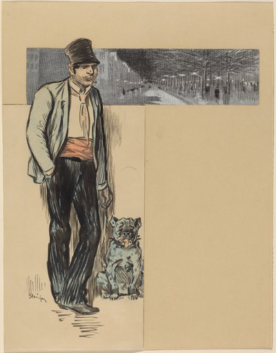 Kylään tekijältä Théophile Alexandre Steinlen