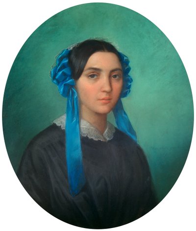 Nuoren tytön muotokuva, 1843 tekijältä Theophile Gautier