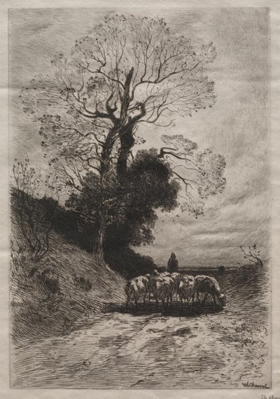 Lauman paluu tekijältä Theophile Narcisse Chauvel