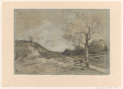 dyyni maisema tekijältä Theophile de Bock