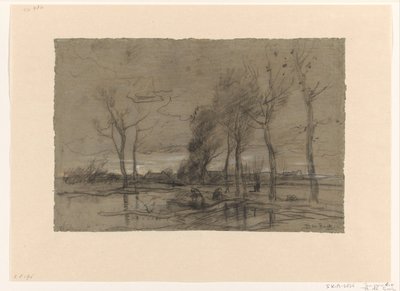 syksyinen maisema tekijältä Theophile de Bock