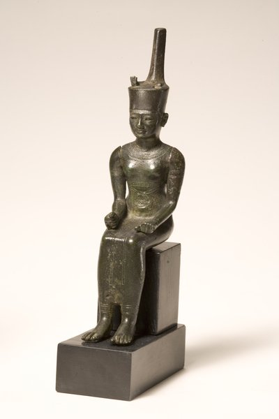 Jumalatar Neithin patsas (pronssi) tekijältä Third Intermediate Period Egyptian